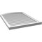 Ekena Millwork Arch Top Surface Mount PVC Gable Vent: Functional, w/ 2"W x 2"P Brickmould Sill Frame, 28"W x 38"H GVPAR28X3803SF - alternate 5